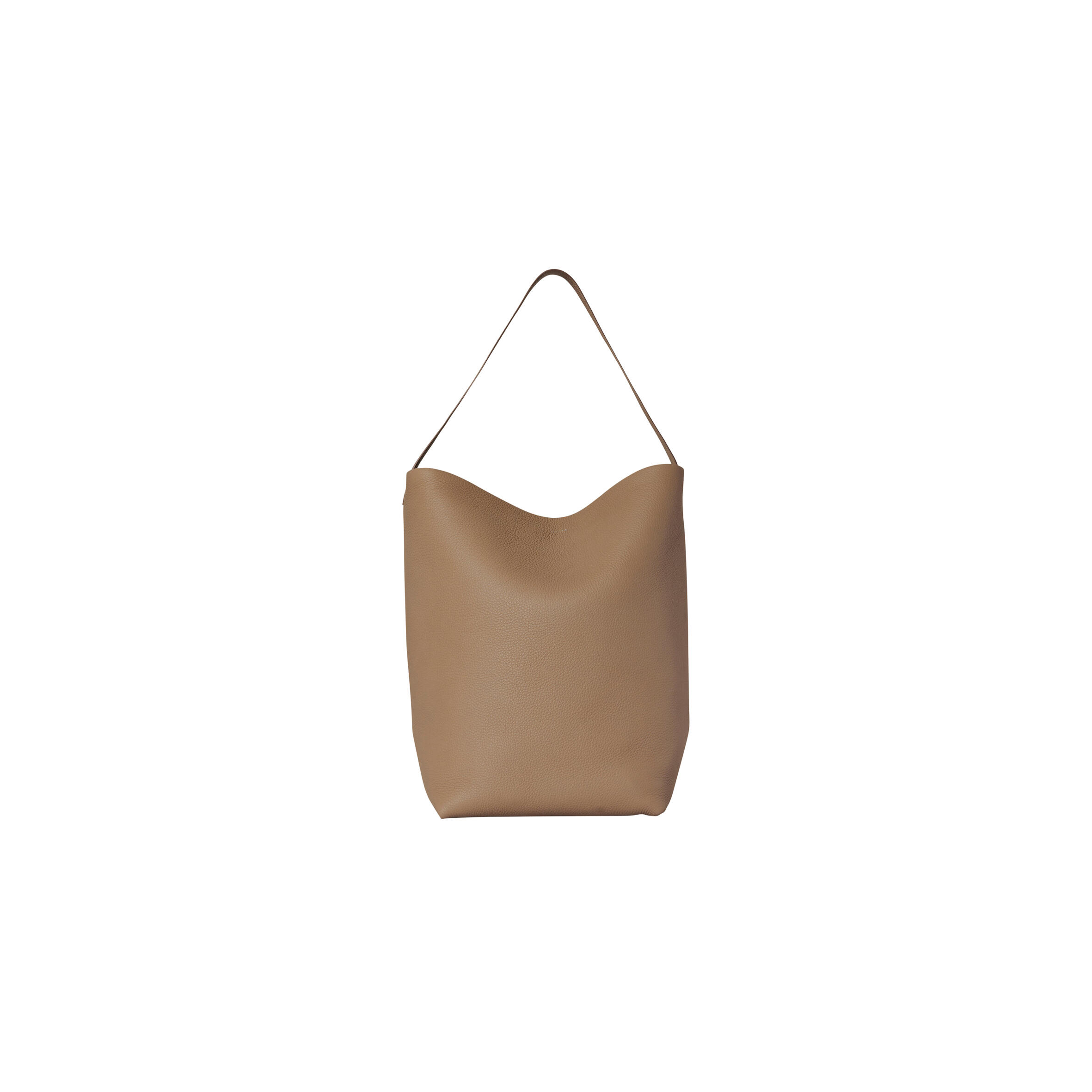 The R0w LARGE NS PARK TOTE BAG IN LEATHER DARK TAUPE W1273L129DTPL (43*38*20cm) Master Quality